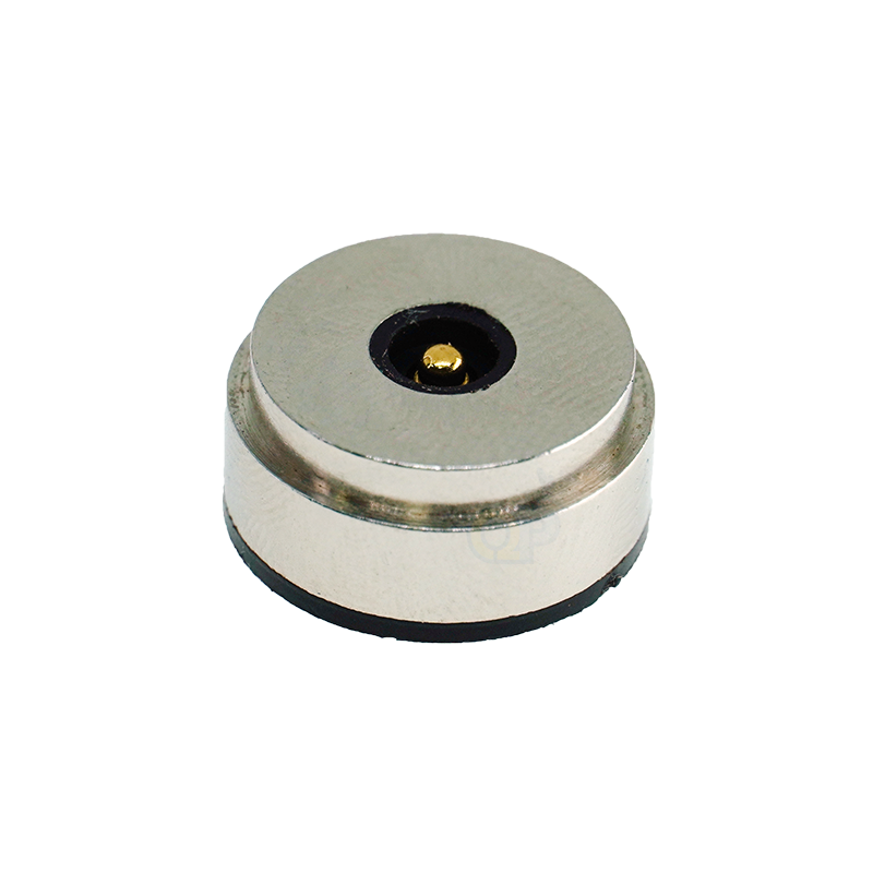 直径16×18mm大电流磁吸连接器 2p圆形pogopin充电磁吸座